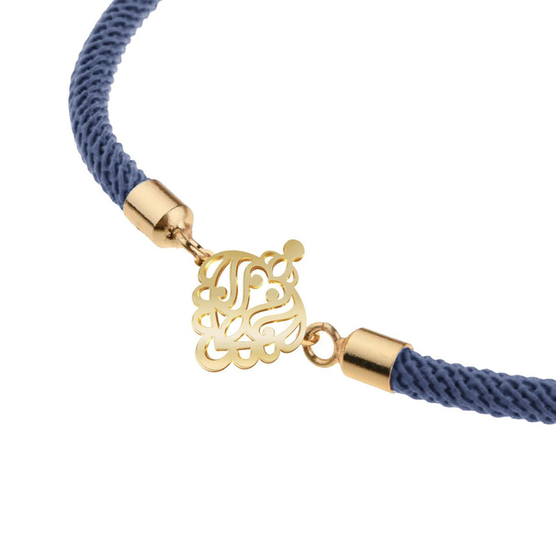 دستبند طلا 18 عیار زنانه مدوپد مدل اسلیمی کد D12-10585