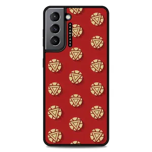 AKAM AMC-WSGS21-IRON MAN2 Cover For Samsung Galaxy S21