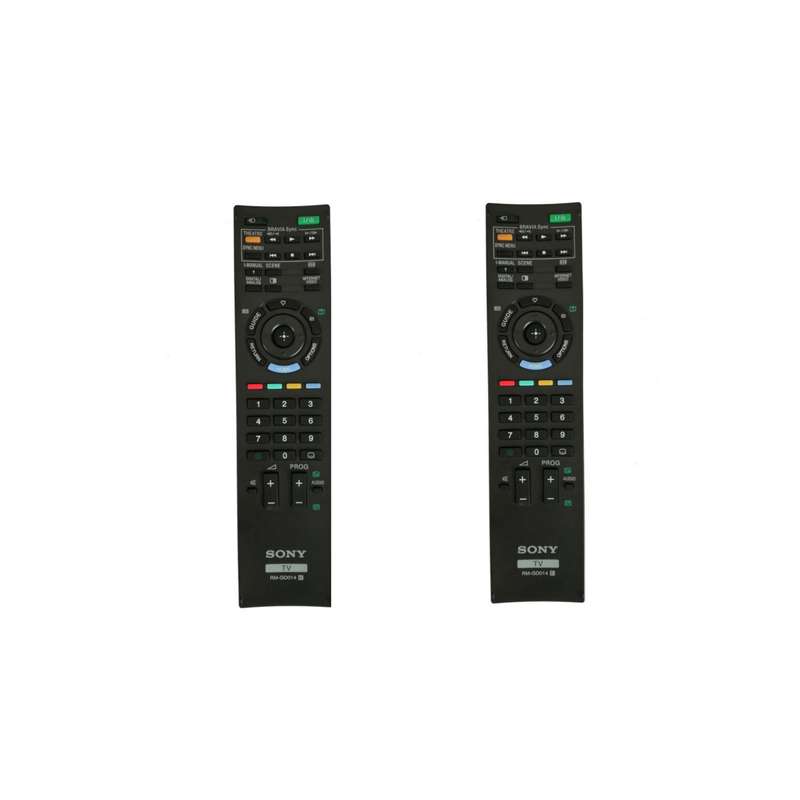 ریموت کنترل تلویزیون سونی مدل RM-GD014 مجموعه 2 عددی