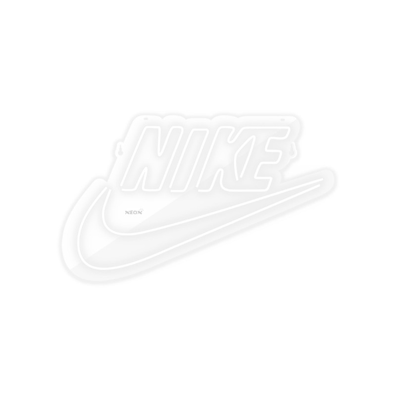 چراغ دیواری نئون دیزاین طرح Nike-Text_WHT
