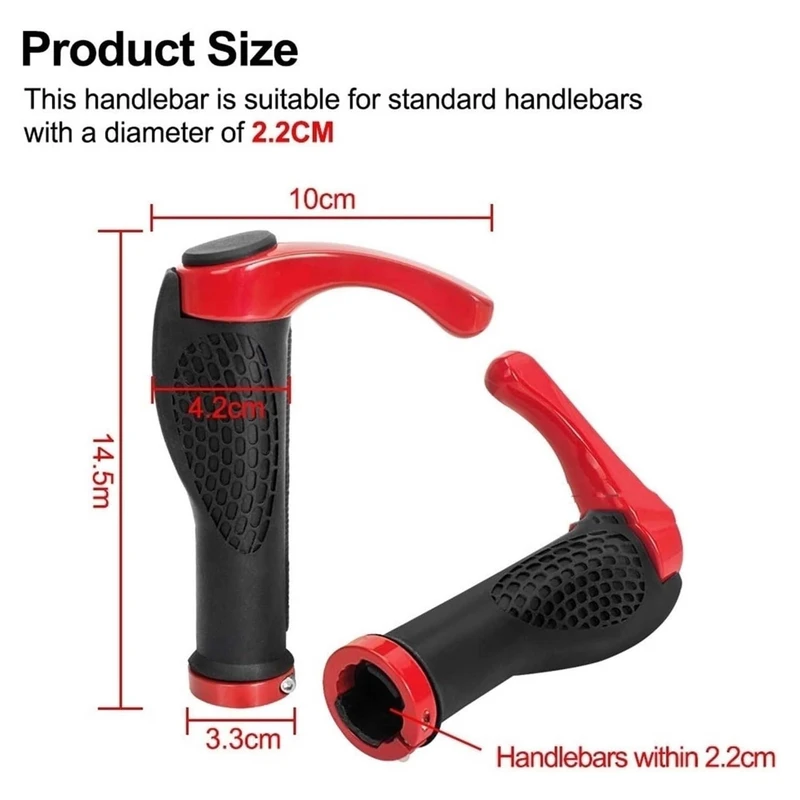 عکس شماره 2 : گریپ دسته دوچرخه راکس مدل شاخ گاوی طبی کد 1667 مجموعه 2 عددی