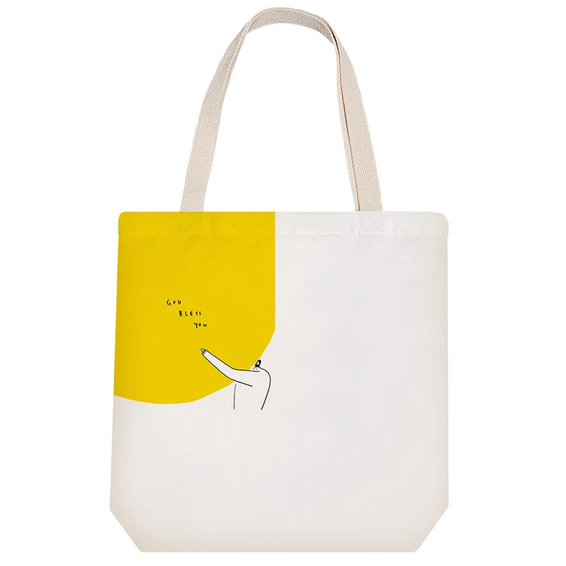 ساک خرید خندالو مدل جمله انگیزشی کد H102