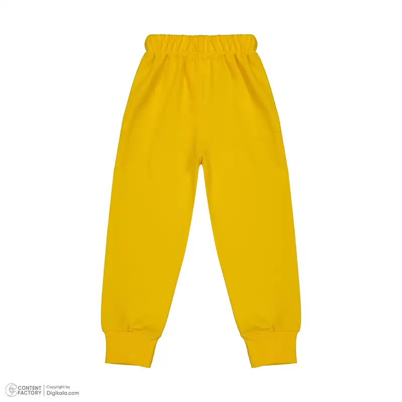 ست سویشرت و شلوار بچگانه سون پون مدل g816-16 رنگ زرد