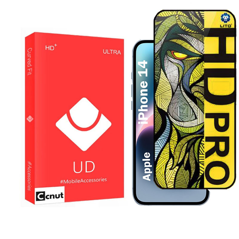 محافظ صفحه نمایش کوکونات مدل LitohM-UDR مناسب برای گوشی موبایل اپل iPhone 14