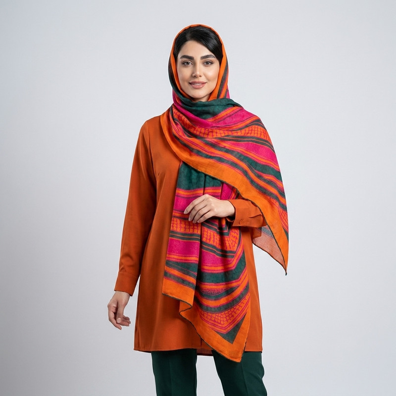 روسری زنانه مدل نخی 