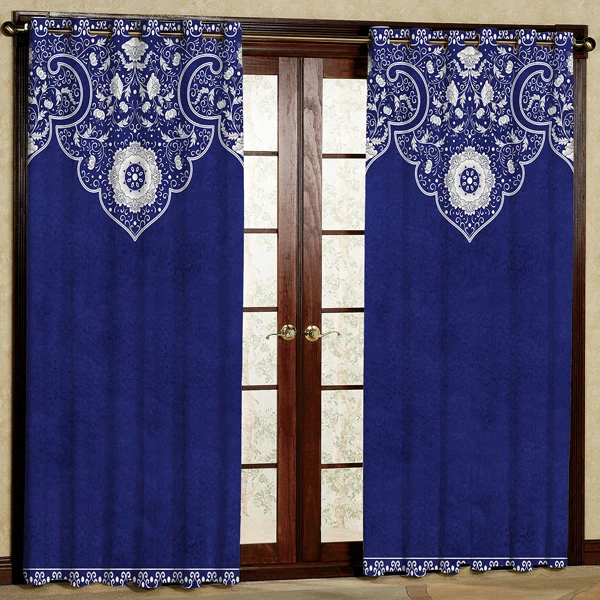 پرده مدل چاپی هازان پانچی کد 259 سایز 200x140 سانتی متر