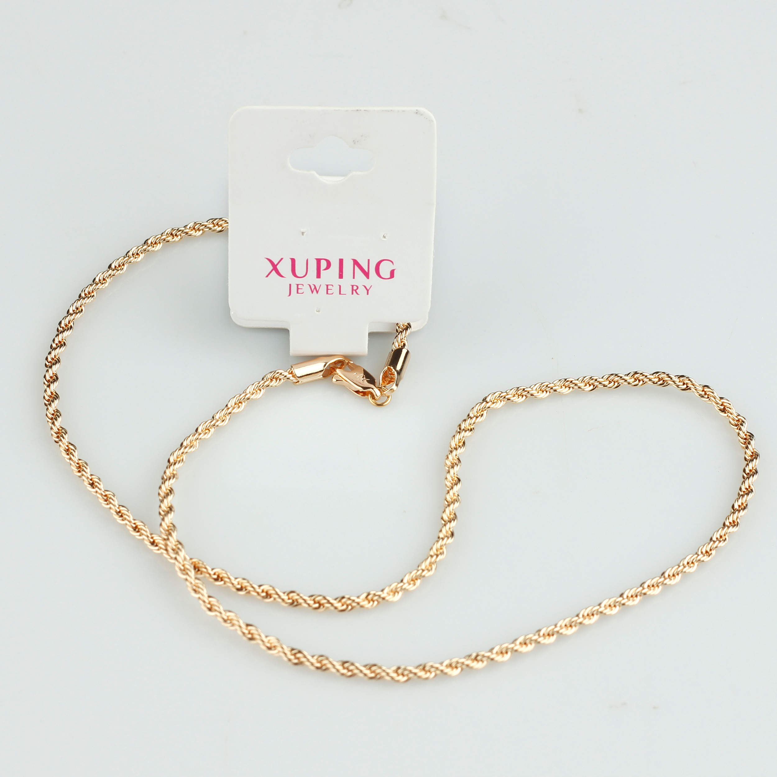 زنجیر زنانه ژوپینگ مدل طنابی کد TCH-41 زنجیر زنانه ژوپینگ مدل طنابی کد TCH-41