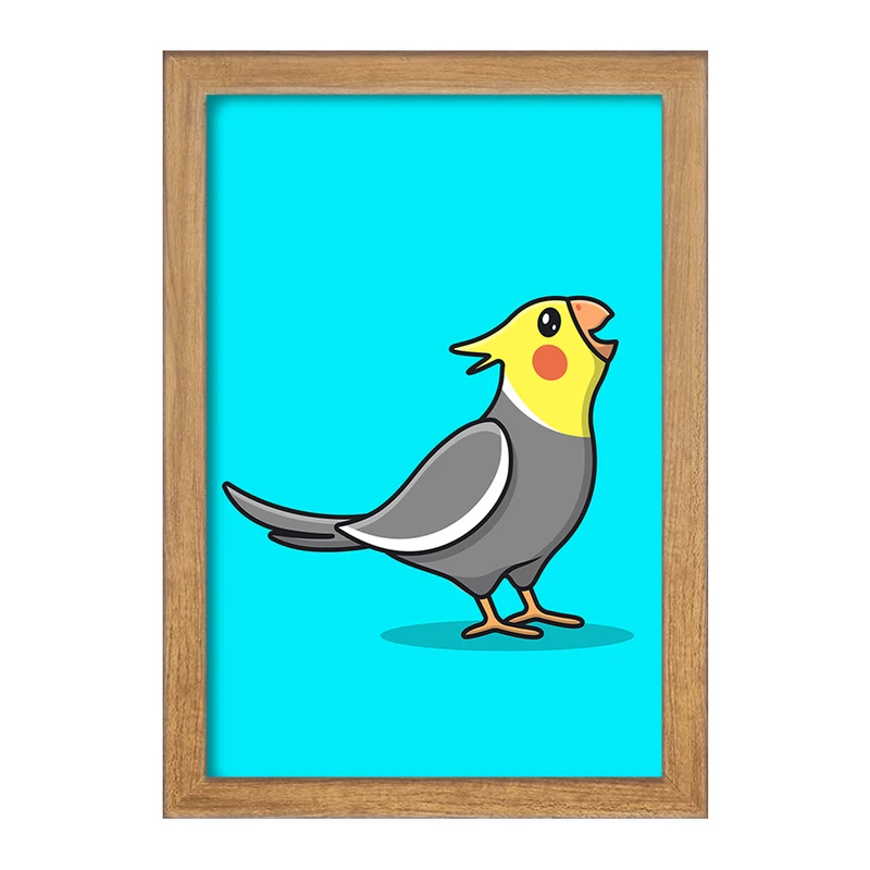 تابلو خندالو مدل حیوانات بامزه عروس هلندی کد 29639