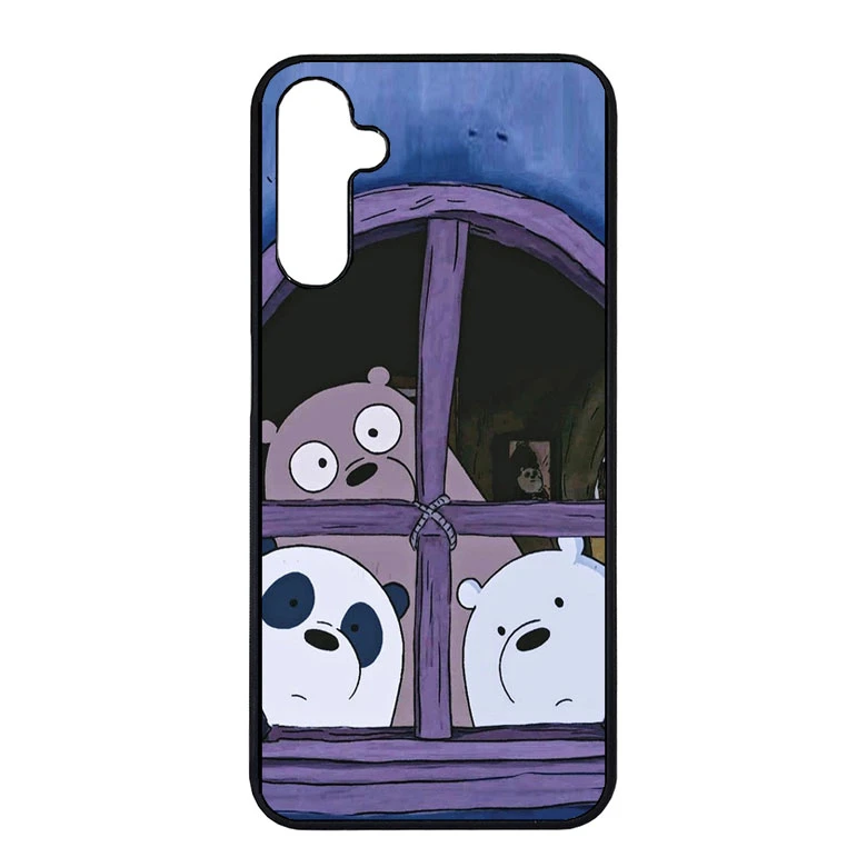 کاور گالری وبفر طرح سه خرس مناسب برای گوشی موبایل سامسونگ galaxy a54 5g