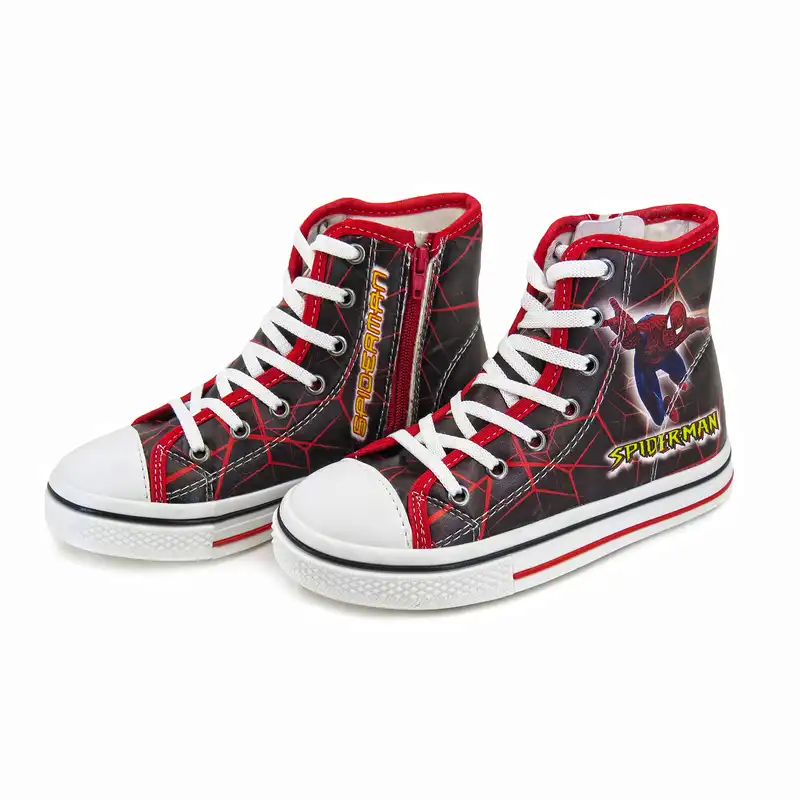 کفش راحتی پسرانه مدل آل استار مرد عنکبوتی