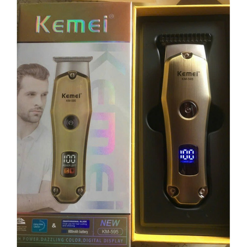ماشین اصلاح موی سر و صورت کیمی مدل km-595 ماشین اصلاح موی سر و صورت کیمی مدل km-595