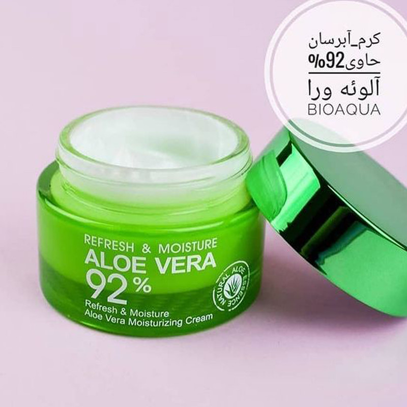 کرم آبرسان بایو آکوا مدل آلوئه ورا حجم 50 میلی لیتر کرم آبرسان بایو آکوا مدل آلوئه ورا حجم 50 میلی لیتر