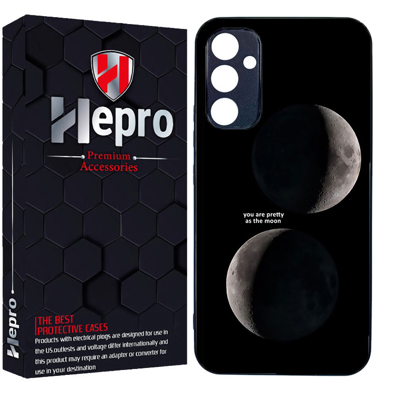 کاور هپرو طرح ماه کد Dimo-078 مناسب برای گوشی موبایل سامسونگ Galaxy A35