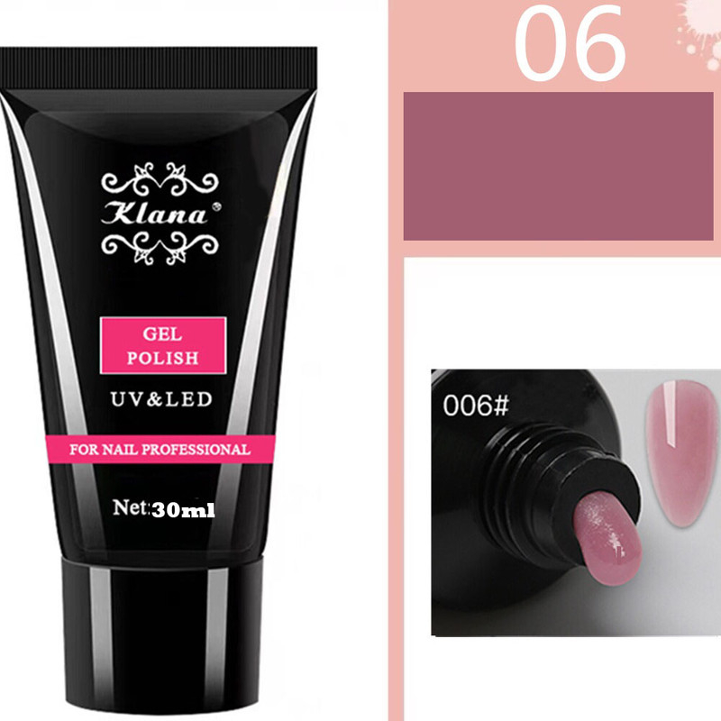 پلی ژل کاشت ناخن کلانا کد 006 - 008 حجم 30 میلی لیتر بسته 2 عددی