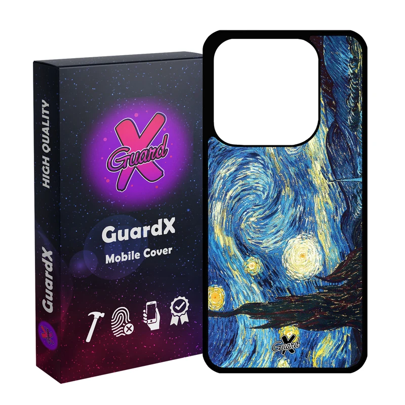 کاور گارد ایکس طرح Starry Night مدل 10110 مناسب برای گوشی موبایل شیائومی Redmi Note 14 4G