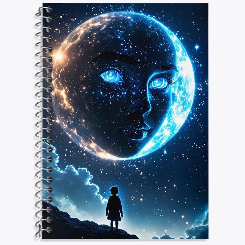 دفتر زبان 50 برگ خندالو مدل دو خط طرح دخترانه کد N4403