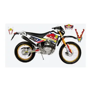 برچسب بدنه موتور سیکلت تریل روان مدل قهرمانی کد 118