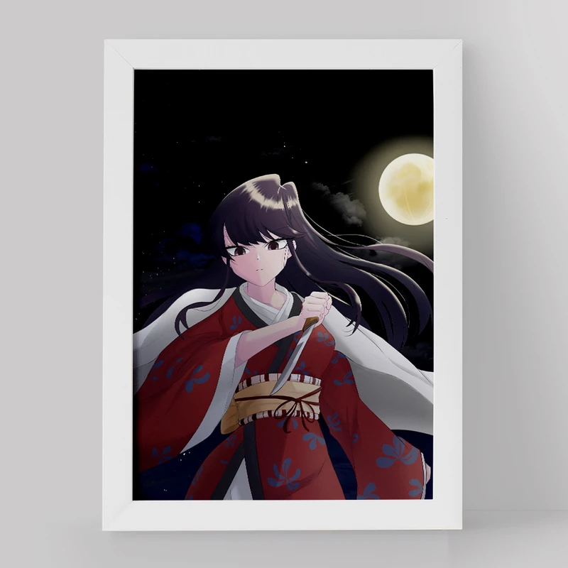 تابلو خندالو مدل انیمه کومی سان کد 16100