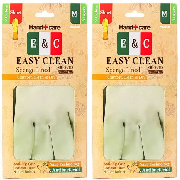 دستکش آشپزخانه ایزی کلین مدل M-SH بسته 2 عددی