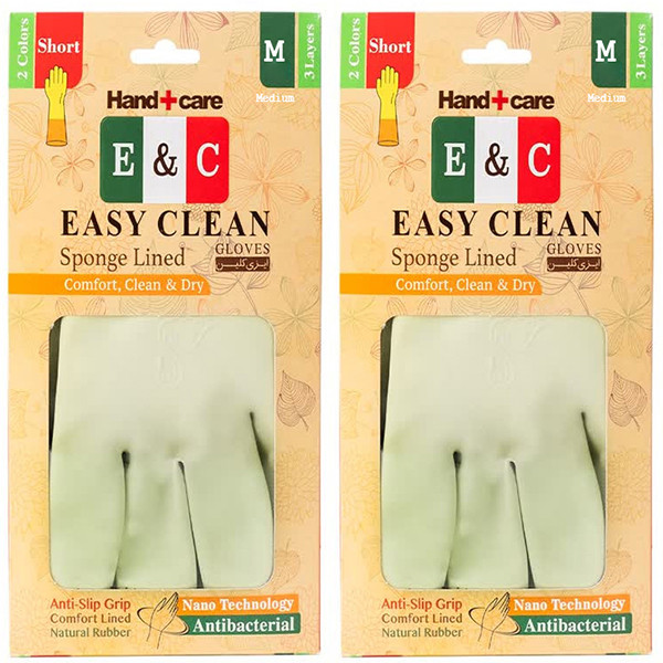 دستکش آشپزخانه ایزی کلین مدل M-SH بسته 2 عددی