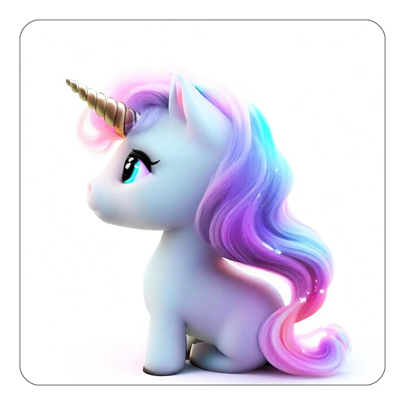 مگنت کاکتی طرح اسب تک شاخ و یونیکورن مدل mp33183