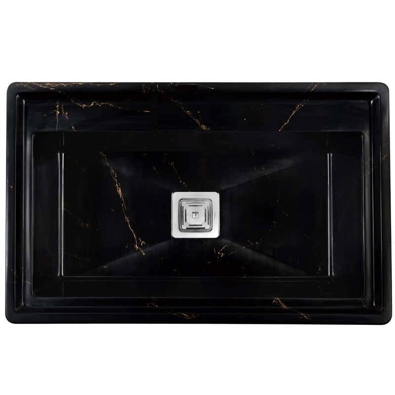 سینک ظرفشویی گرانیت توکار یک لگنه مدل 80MRT