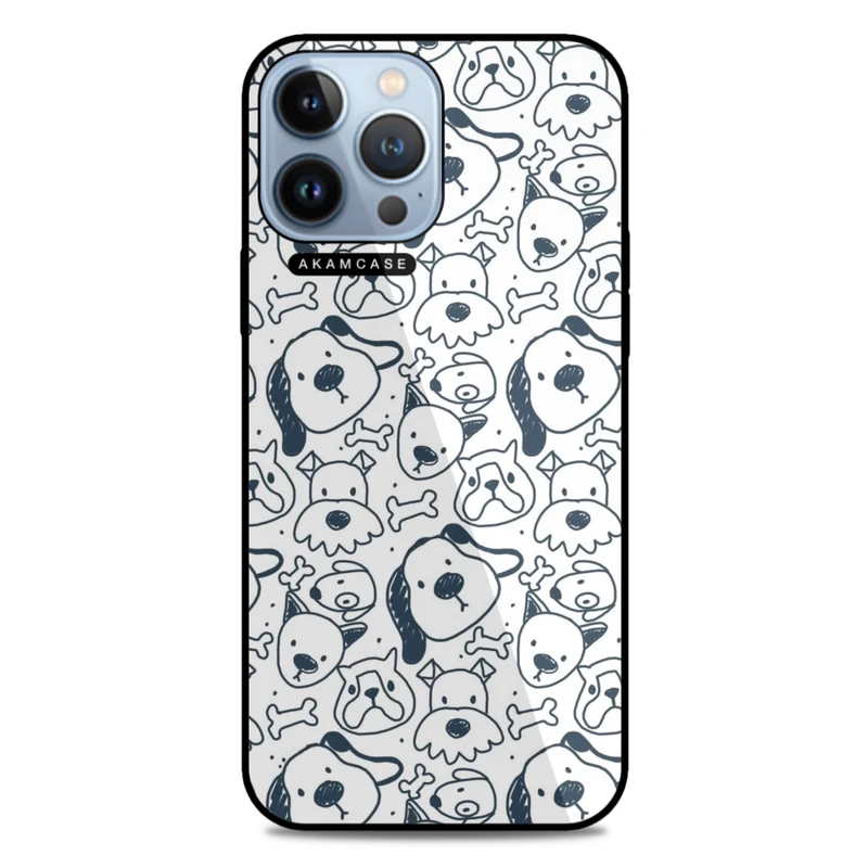 کاور آکام مدل AMC-WA13PROMAX-DOGS-5 مناسب برای گوشی موبایل اپل iPhone 13 Pro Max