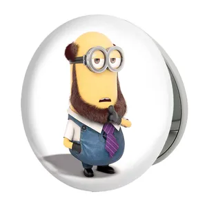آینه جیبی خندالو طرح مینیون ها Minions مدل تاشو کد 13726 