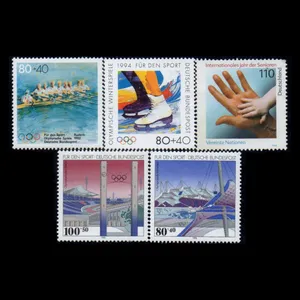 تمبر یادگاری مدل خارجی مجموعه 5 عددی 