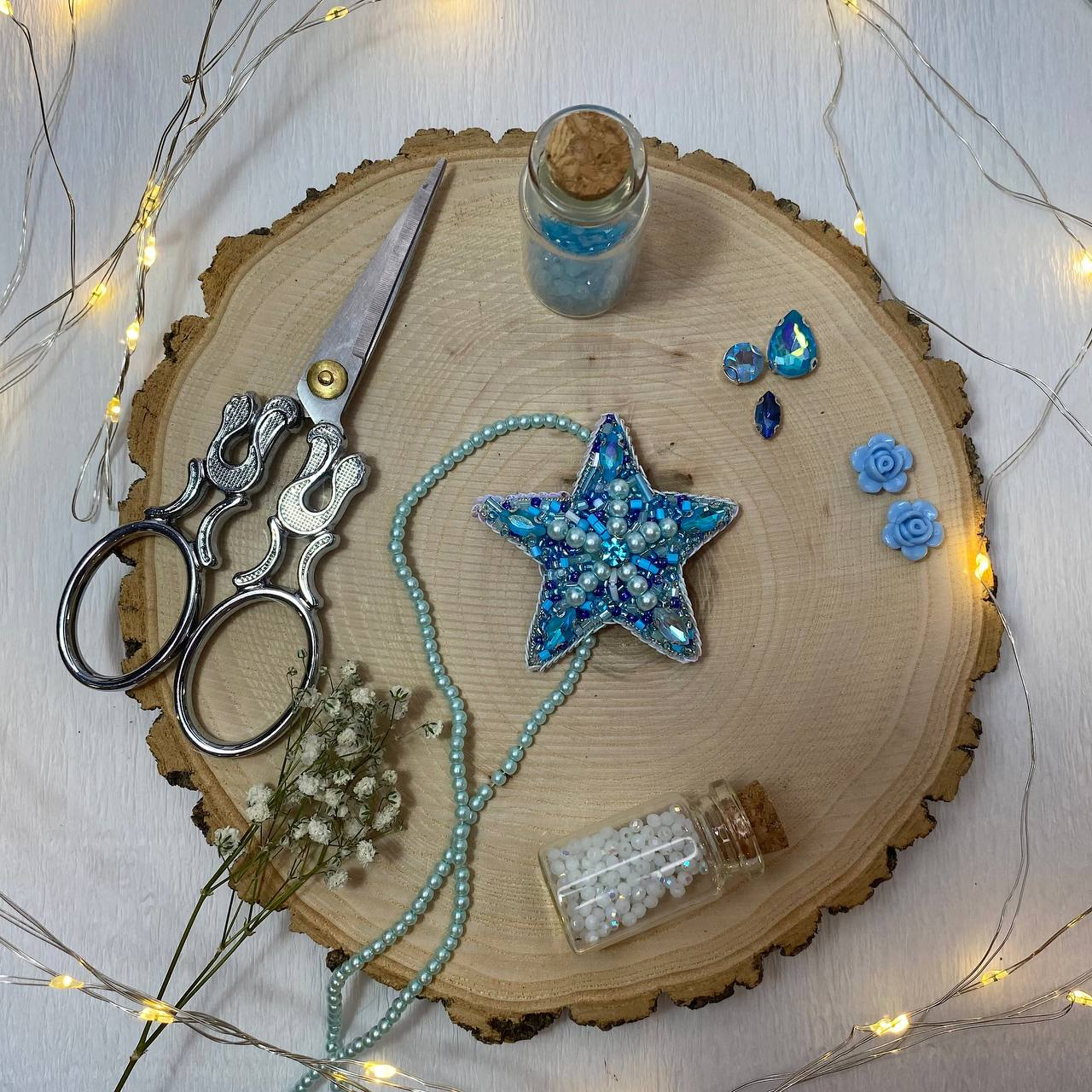 گل سینه دست ساز زنانه مدل GS114