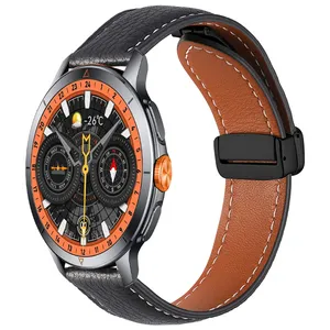 Sprig MAG Leather TW Band For Glorimi GX Race size 22mm