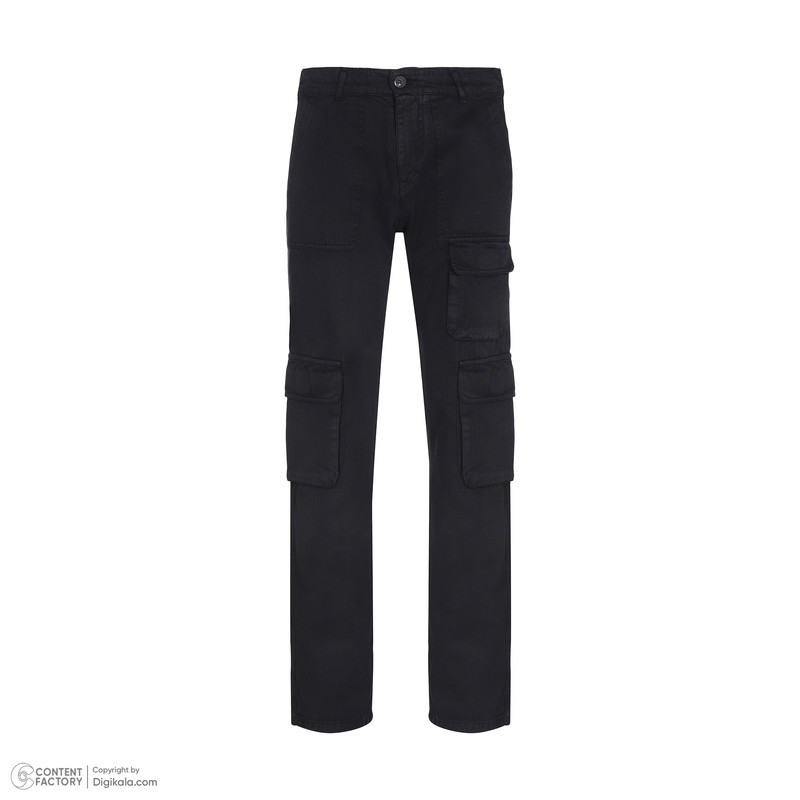 شلوار بگ مردانه پاتن جامه مدل 04M3676 رنگ مشکی