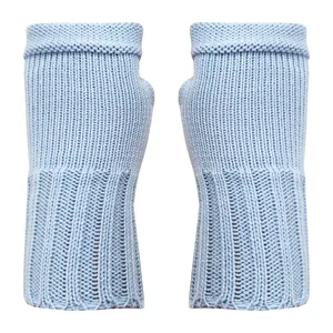 دستکش بافتنی زنانه مدل سیمپل کد ZGS01-LBL