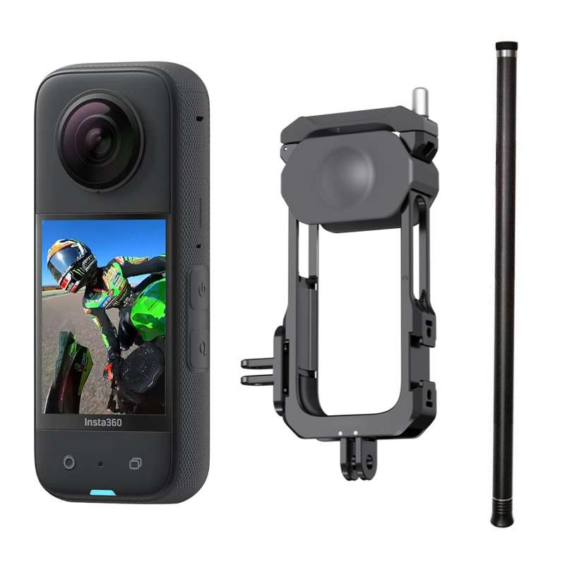 دوربین فیلم برداری ورزشی اینستا 360 مدل INSTA360 X3 به همراه لوازم جانبی دوربین فیلم برداری ورزشی اینستا 360 مدل INSTA360 X3 به همراه لوازم جانبی