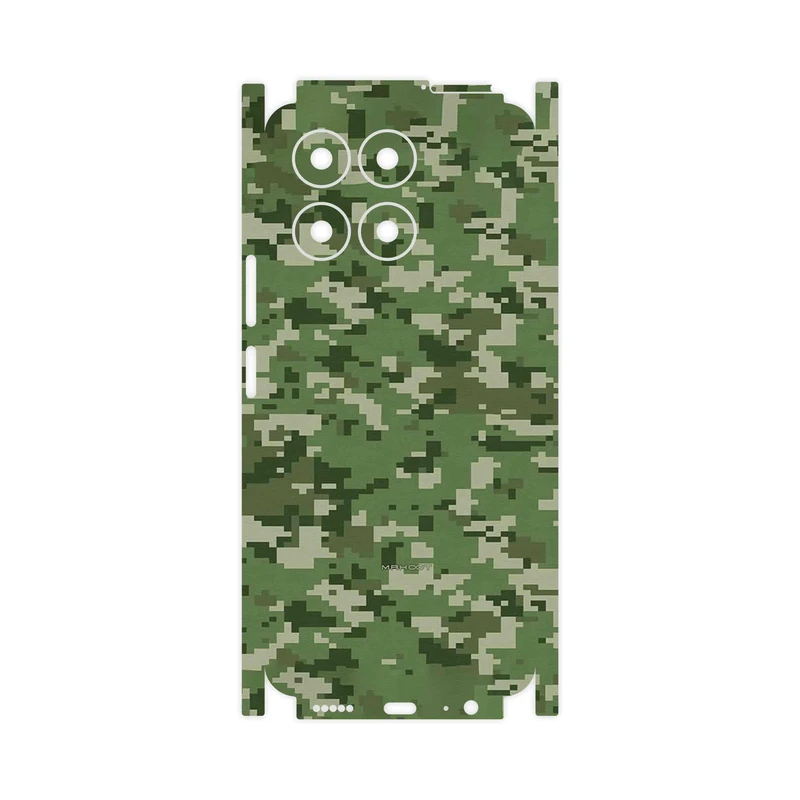 برچسب پوششی ماهوت مدل Army_Green_Pixel-FullSkin مناسب برای گوشی موبایل آنر X6a