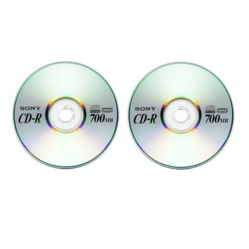 سی دی خام مدل CD-R بسته 2 عددی