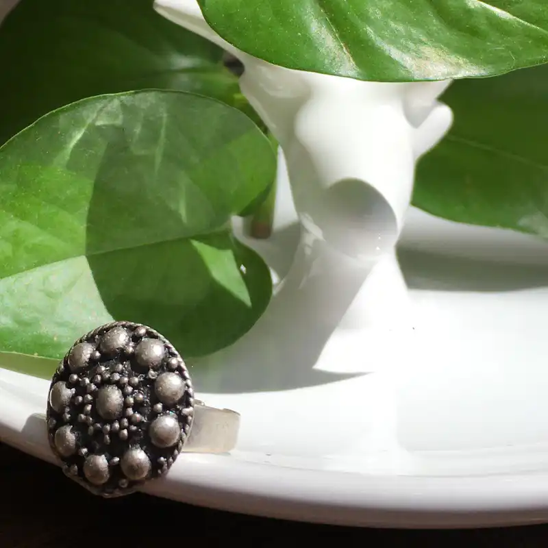 انگشتر مدل گل