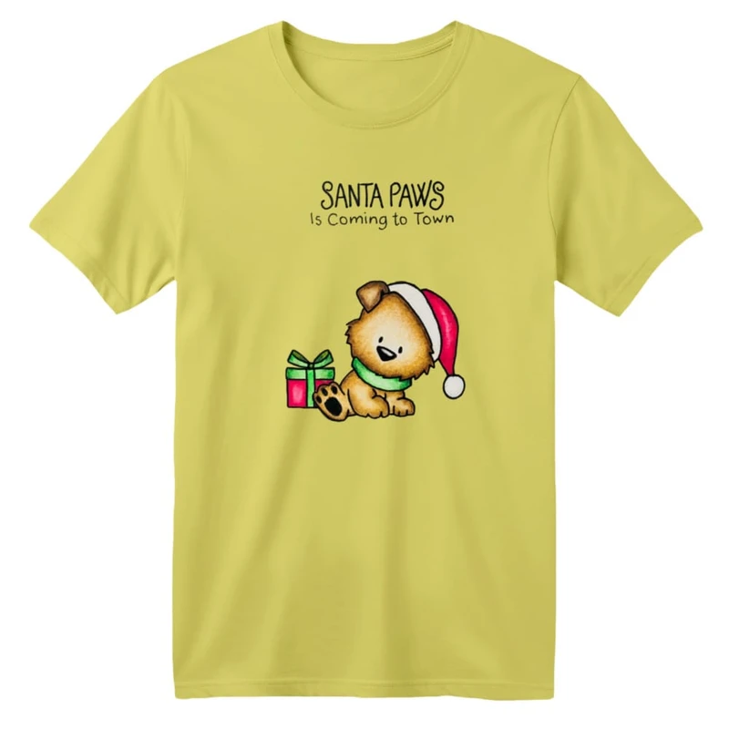 تی شرت آستین کوتاه بچگانه مدل خرس کریسمس کد 9