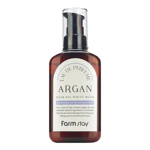 روغن مو آرگان فارم استی مدل مشک مناسب برای موهای خشک و آسیب دیده حجم ۱۰۰ میلی لیتر