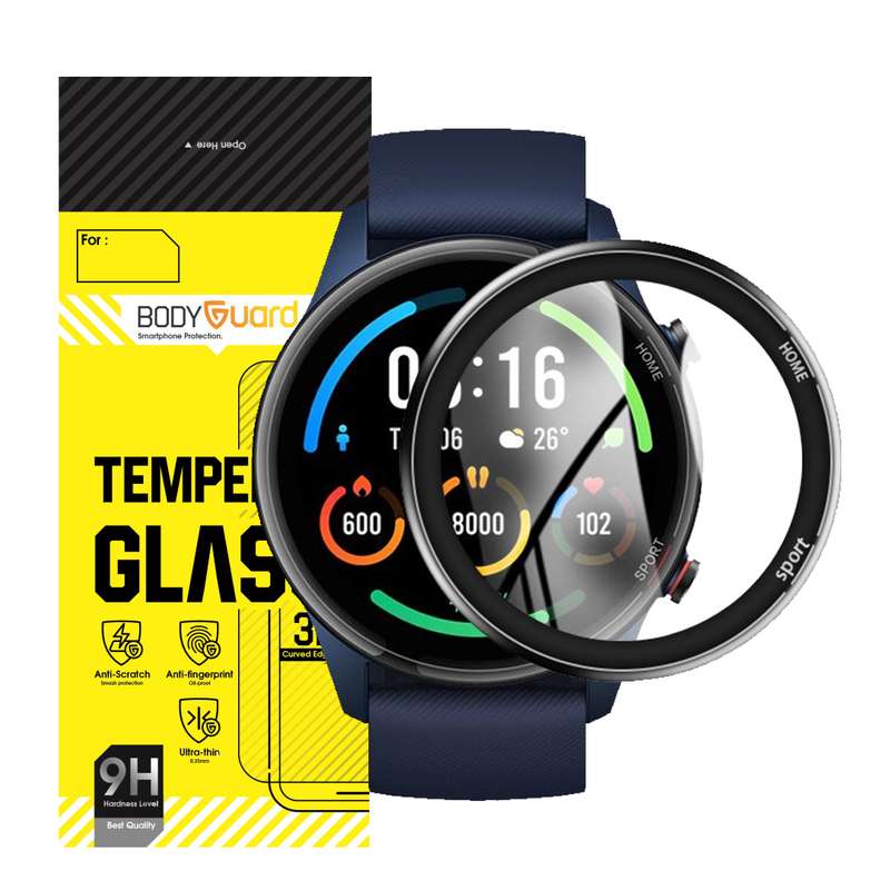 محافظ صفحه نمایش بادیگارد مدل PMMA مناسب برای ساعت هوشمند شیائومی Mi Watch XMWTCL02 محافظ صفحه نمایش بادیگارد مدل PMMA مناسب برای ساعت هوشمند شیائومی Mi Watch XMWTCL02
