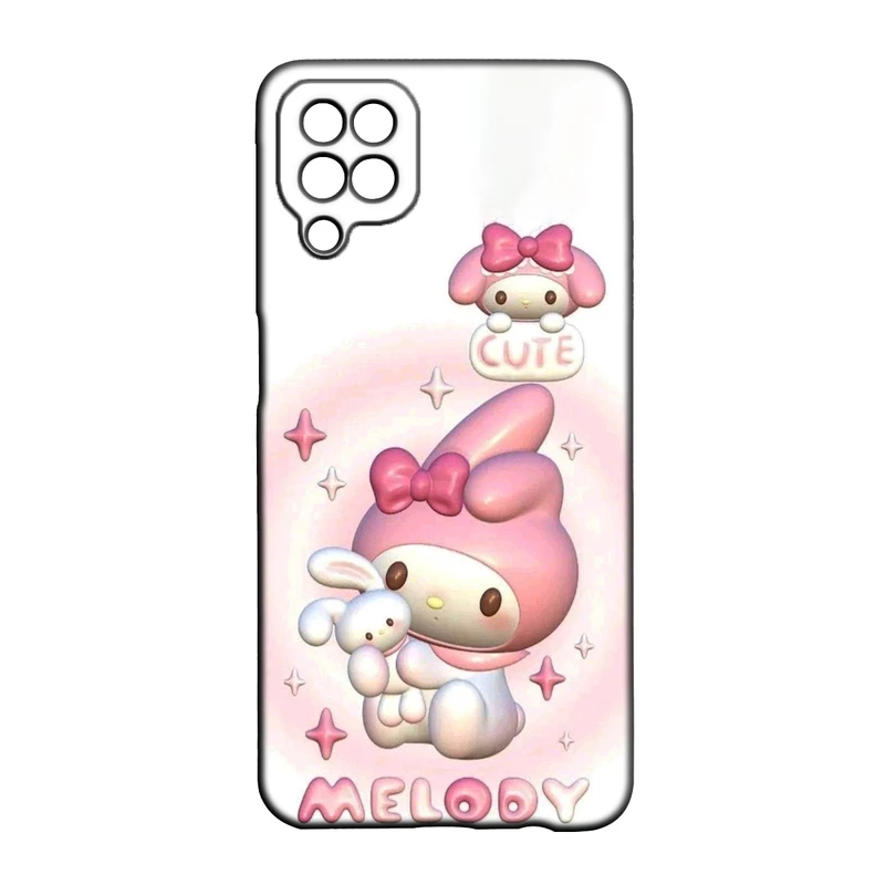 کاور طرح گربه مای ملودی کد 464 مناسب برای گوشی موبایل سامسونگ Galaxy A22 4g