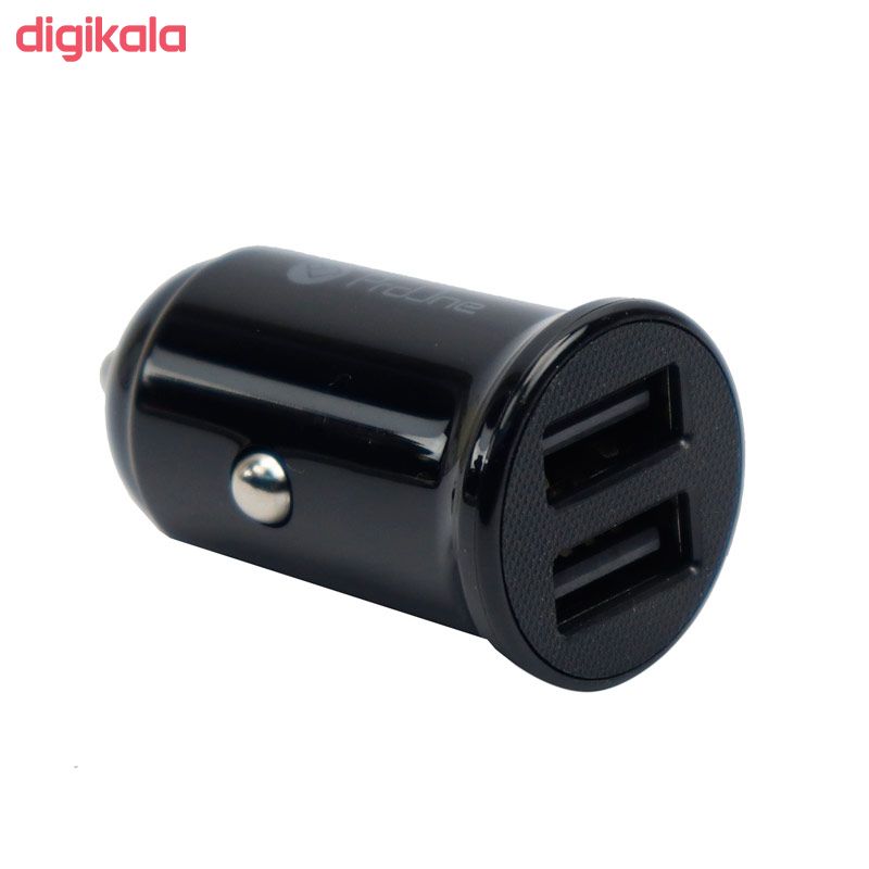 شارژر فندکی پرووان مدل PCG12 به همراه کابل تبدیل microUSB main 1 2