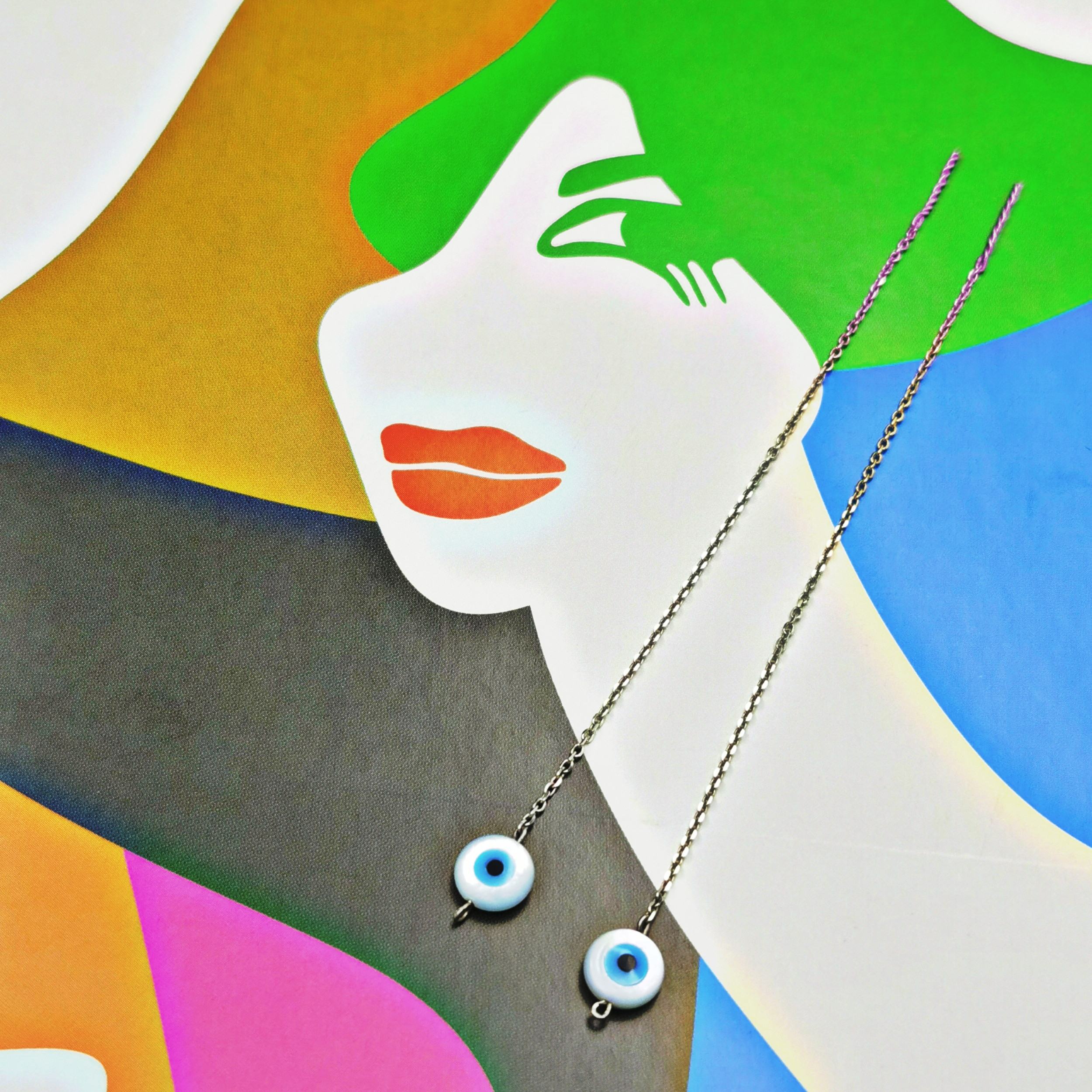 گوشواره نقره زنانه مدل Go13 گوشواره نقره زنانه مدل Go13