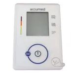 فشارسنج بازویی دیجیتال اکیومد مدل CG-165 با نمایشگر LCD بزرگ، حافظه 90 عددی، محاسبه میانگین 3 نتیجه آخر و اندازه‌گیری ضربان قلب 40 تا 200 ضربه در دقیقه