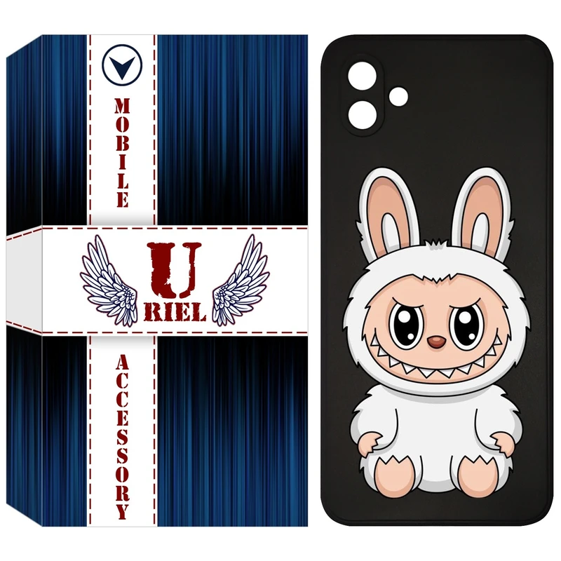 کاور یوریل قاب مدل KSH کد 113 طرح عروسک لبوبو مناسب برای گوشی موبایل سامسونگ Galaxy A05