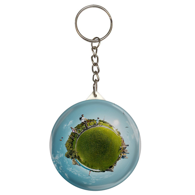 جاکلیدی طرح دوچرخه سواری و کره زمین مدل S4036 