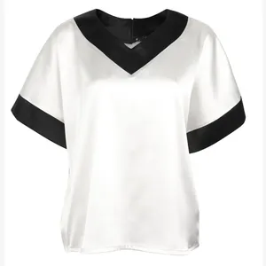 بلوز آستین کوتاه زنانه فلاویا مدل W1347014SH