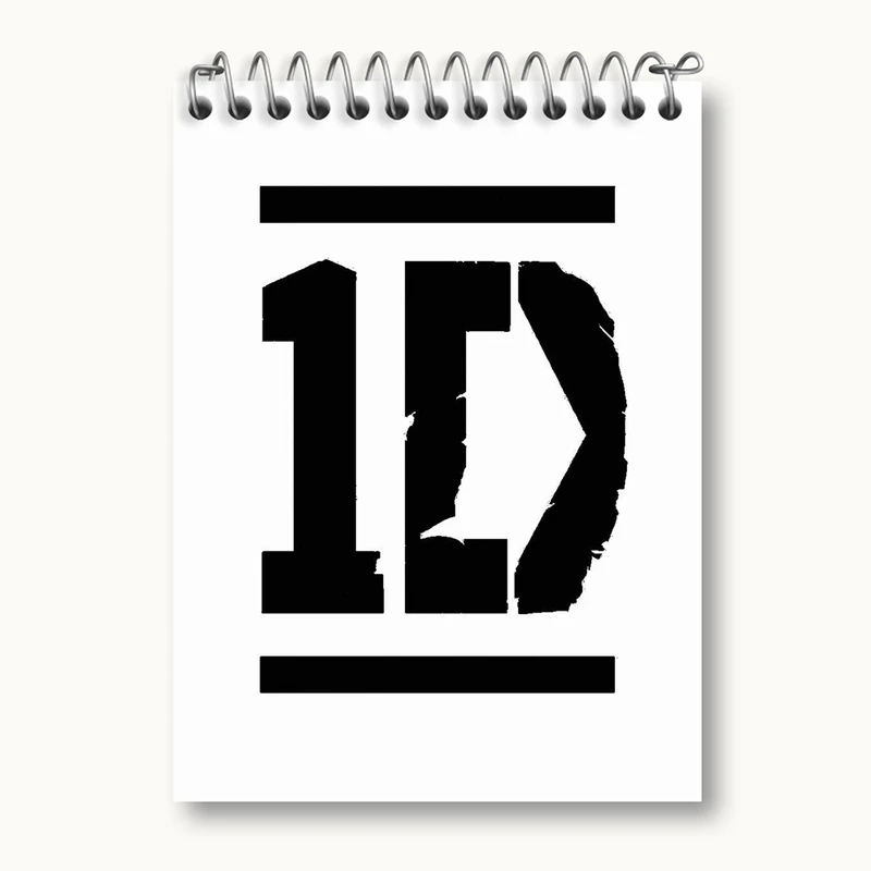 دفتر یادداشت 50 برگ خندالو مدل هری استایلز گروه موسیقی وان دایرکشن One Direction کد 18977