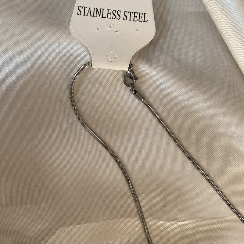 زنجیر زنانه استینلس استیل مدل ماری کد i9