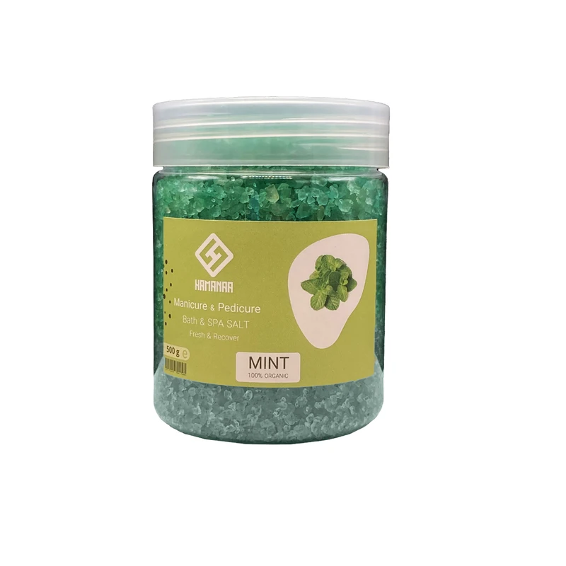 نمک حمام هامانا مدل Mint وزن 500 گرم